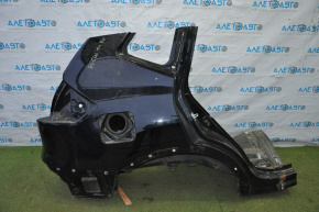 Quarter wing rear right Nissan Rogue 14-20 black