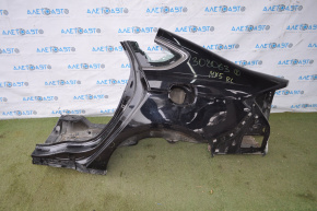 Quarter wing rear left Ford Fusion mk5 13-20 black, pokes