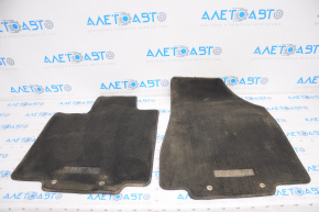Set of mats Infiniti JX35 QX60 13- cloth black, for dry cleaning