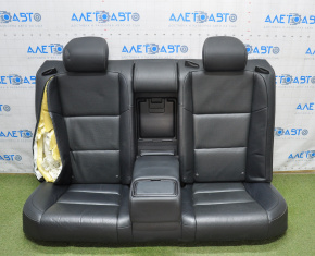 Rear row of seats 2 row Lexus ES300h ES350 13-14 without airbag, leather black, shot