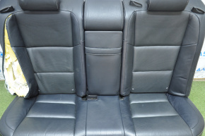 Rear row of seats 2 row Lexus ES300h ES350 13-14 without airbag, leather black, shot
