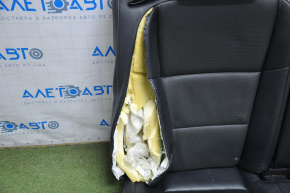 Rear row of seats 2 row Lexus ES300h ES350 13-14 without airbag, leather black, shot
