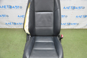 Passenger seat Lexus ES300h ES350 13-14 without airbag, electric, leather black, shot