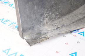 Bare rear bumper Lexus ES350 13-15 pre-restyling, silver, for parking brake, broken fasteners, tears, dents, scratches