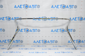 Front bumper grille frame Lexus ES300h ES350 13-15 prerest chrome swollen chrome