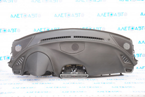 Torpedo front panel without AIRBAG Mazda 3 14-18 BM black, scratch