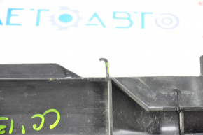 Left radiator deflector VW CC 13-17 rest, breakage of the fastener