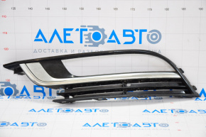 Lower grille front bumper left VW CC 13-17 rest, breakage of fastener