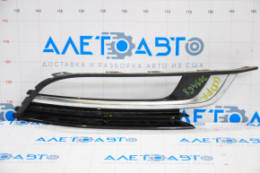 Lower grille front bumper right VW CC 13-17 rest, butt