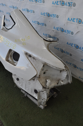 Quarter wing rear left Nissan Altima 16-18 rest white