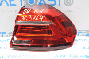 Light outer wing right VW Passat b8 16-19 USA LED dark