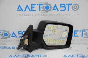 Right side mirror complete Jeep Patriot 11-15 5 pins, heated, structure