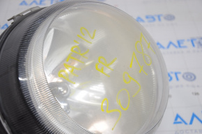 Headlight front right bare Jeep Patriot 11-17 for polishing