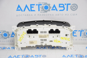 Instrument cluster Jeep Patriot 11-14 112k scratches, broken latch, chip