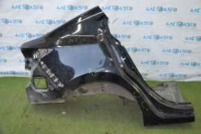 Quarter wing rear right Mazda 3 14-18 BM black, pokes