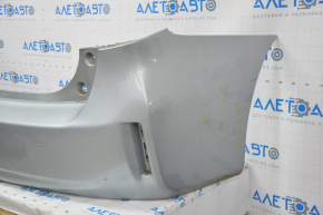 Rear bumper bare Toyota Prius V 12-17 without lip, blue 787