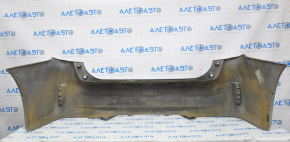 Rear bumper bare Toyota Prius V 12-17 without lip, blue 787