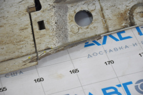 Right threshold Toyota Prius V 12-17 blue 787, tears, scratches, broken fasteners