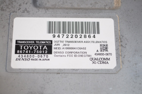 Transciever assy, telematics Toyota Prius V 12-17