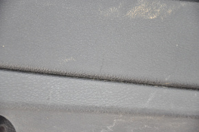 Door trim card front left VW CC 08-12 black with beige insert leather, armrest leather beige, molding gray, scratches