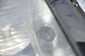 Headlight front left VW Passat b7 12-15 USA bare halogen, reflector is broken, glass is cloudy inside, no cover