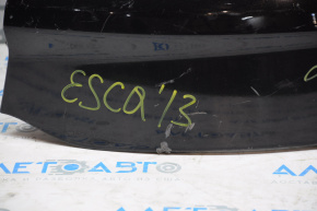 Rear bumper bare right Ford Escape MK3 13-16 prerest, black UH scratches