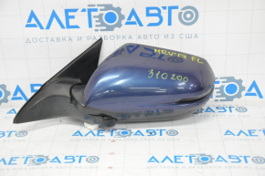 Left side mirror complete Honda HR-V 16-22 6 pins, turn signal, heated, blue B594P