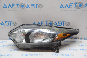 Headlight front left bare Honda HR-V 16-18 halogen broken fastening soldered fastening water in headlight