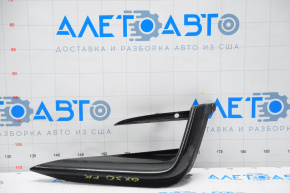 Front bumper grille right Infiniti QX30 17-19 FWD without parking sensors