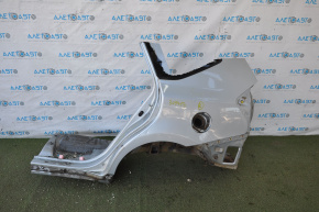 Quarter wing rear left Toyota Prius V 12-17 blue