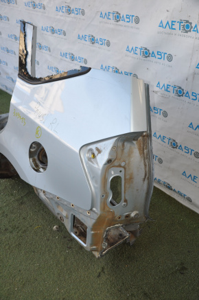 Quarter wing rear left Toyota Prius V 12-17 blue