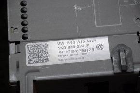 Monitor, display, navigation VW CC 13-17 rest on 6 buttons, scratches
