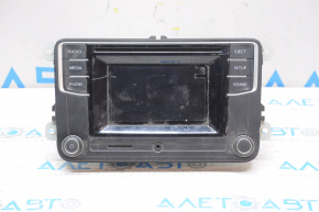 Tape recorder monitor radio VW Jetta 11-18 USA 6 buttons, scratches