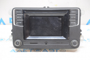 Tape recorder monitor radio VW Jetta 11-18 USA 6 buttons, scratches