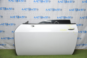 Door assembly front left Dodge Challenger 09-14 white PW7 pokes