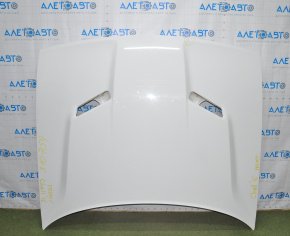 Hood bare Dodge Challenger 15-23 rest under side air ducts white PW7 dents