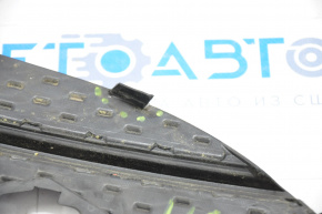 Front bumper grille right Ford Escape MK3 13-16 prerest mat, breakage krep