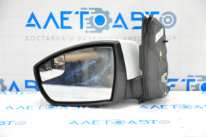 Left side mirror assembly Ford Escape MK3 13-16 prerest 3 pins, white