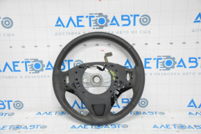Naked steering wheel Honda HR-V 16-22 leather black, with pads, under petals