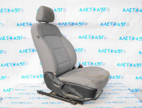 Passenger seat Hyundai Elantra AD 17-18 without airbag, gray cloth, dry-cleanable