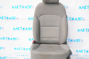 Passenger seat Hyundai Elantra AD 17-18 without airbag, gray cloth, dry-cleanable