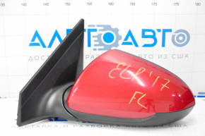 Left side mirror complete Hyundai Elantra AD 17-20 7 pins, BSM, red
