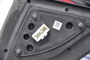 Left side mirror complete Hyundai Elantra AD 17-20 7 pins, BSM, red