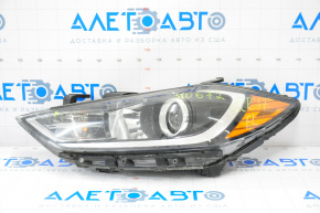 Headlight front left bare Hyundai Elantra AD 17-18 dorest halogen