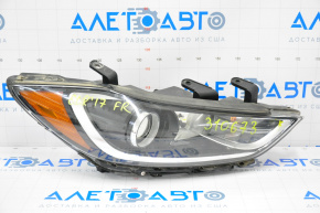 Headlight front right bare Hyundai Elantra AD 17-18 dorest halogen