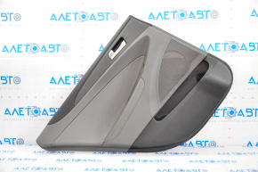 Door trim card rear left Hyundai Sonata 11-12 gray leather, scratch