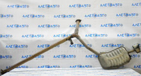 Muffler rear part with barrel right Hyundai Sonata 11-11 2.4