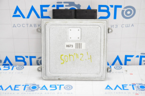 ECU block engine computer Hyundai Sonata 11-14 2.4