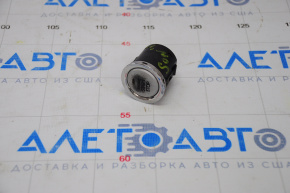 Ignition button Start-Stop Hyundai Sonata 11-15 rubbed button