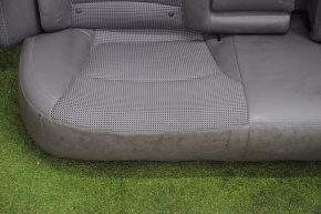Rear row of seats 2nd row Hyundai Sonata 11-14 leather dark gray, dry cleanable